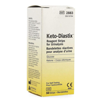 Keto-diastix Bandes pour analyse d'urine 50pc