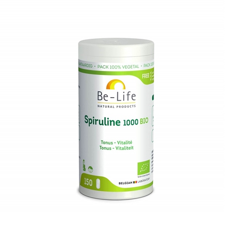 Be-Life Spiruline 1000 Bio tablettes 150pc