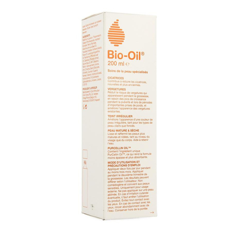 Bio-oil huile regenerante 200ml promo