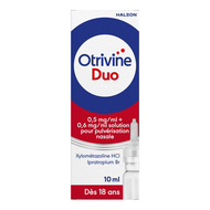 Otrivine duo 0,5mg/ml + 0,6mg/ml spray nasal 10ml
