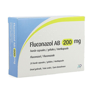 Fluconazol ab 200mg caps durs 20