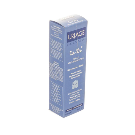 Uriage Baby Cu-Zn+ 1ste spray tegen irritatie 100ml