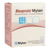 Bisoprolol viatris 2,5mg fl comp pell 100