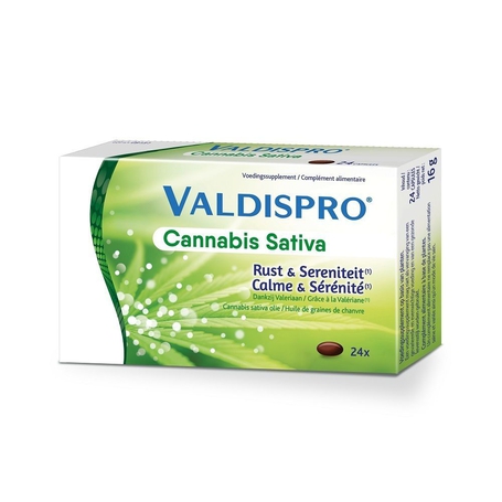 Valdispro Cannabis Sativa capsules 24st