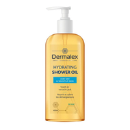 Dermalex Hydraterende shower oil gevoelige en zeer droge huid 400ml