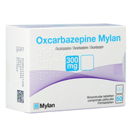 Oxcarbazepine viatris 300mg comp pell 50