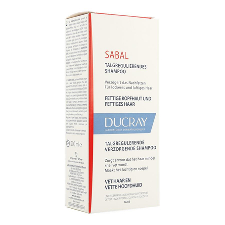 Ducray Sabal Shampooing Sébo-absorbant  200ml