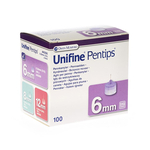 Unifine pentips aiguille stylo 31g 6mm 100 an3590