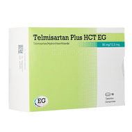 Telmisartan plus hct eg 80mg/12,5 mg tabl 98