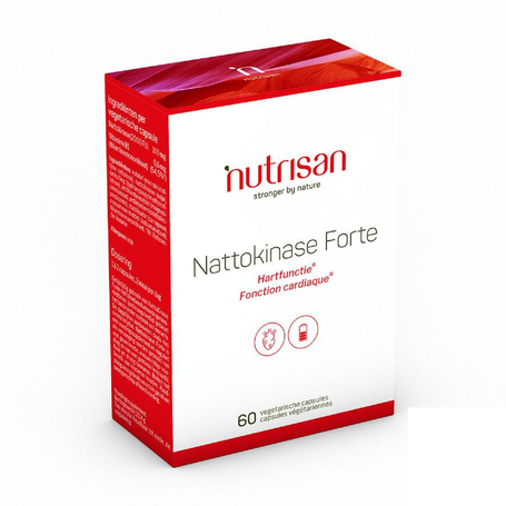 Nattokinase forte nf v-caps 60 nutrisan