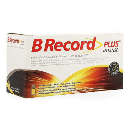 B record intense fioles 10x10ml