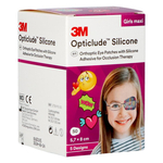 3M Opticlude silicone eye patch girl maxi 50