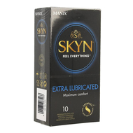 Manix skyn extra lubricated condoms 10