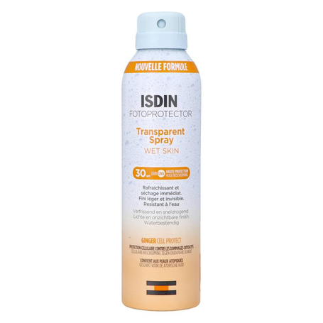 Isdin Fotoprotector Transparant Spray Wet Skin SPF30 250ML