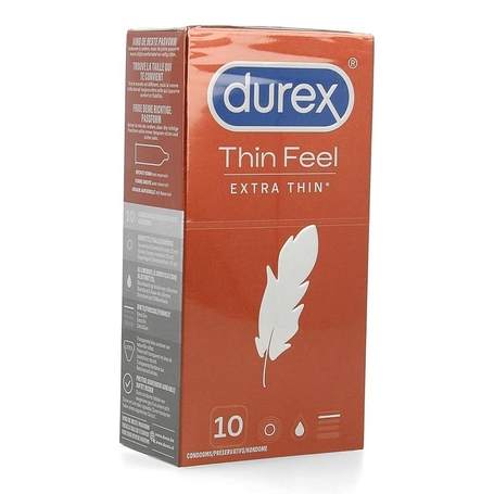 Durex Thin feel extra thin condoms 10st