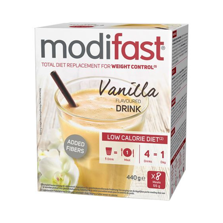 Modifast Intensive Milkshake vanille 8x55g