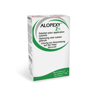 Alopexy 2 % liquid fl plast pipet 1x60ml