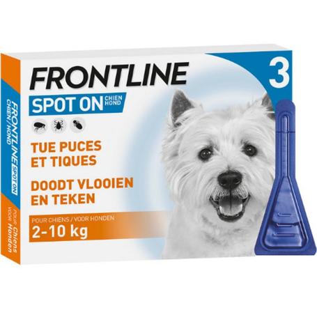 Frontline spot on hond 2-10kg pipet 3x0,67ml