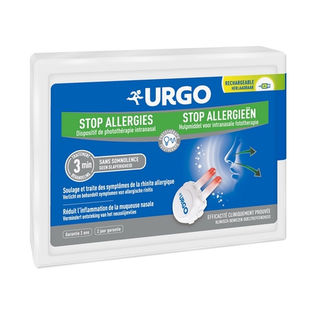 Urgo Stop allergies photothérapie internasal 