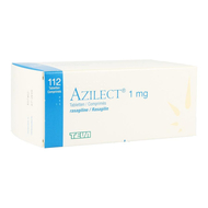Azilect 1mg pi pharma comp 112 x 1mg pip
