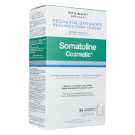 Somatoline cosmetivs Bandages drainant kit recharge  1pc