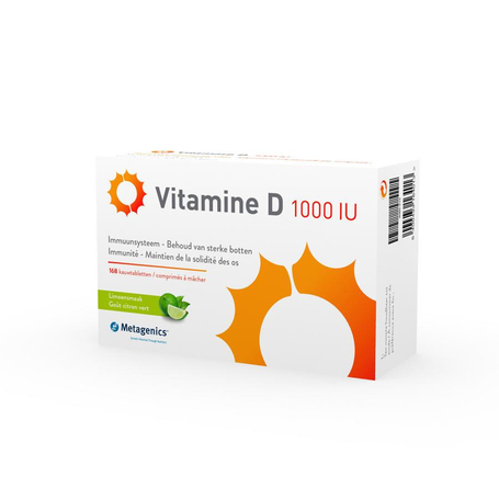 Vitamine d 1000iu metagenics tabl 168