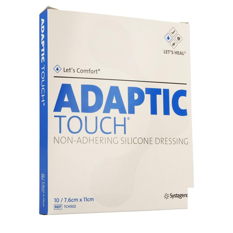 Adaptic Touch siliconeverband  7.6x11cm 10st