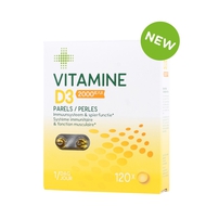 Multipharma Vitamine D3 2000ie 120 parels