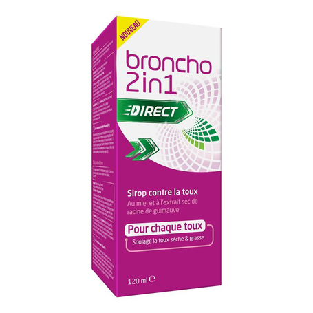 Bronchostop bronchodirect cough syrup 120ml