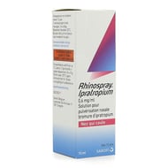 Rhinospray Ipratropium 0,6mg/ml solution nasale nez qui coule 15ml