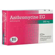 Azithromycine 250 mg eg comp pell 6x250 mg