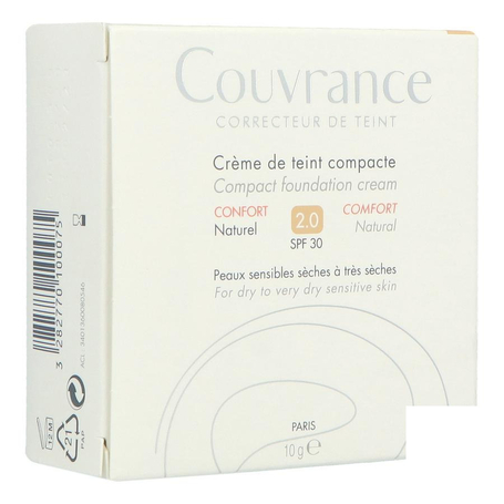 Avene Getinte Compact Crème Comfort Naturel (02) 10gr