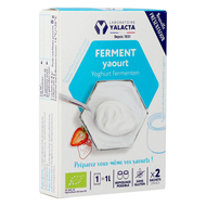 Yalacta ferment yoghurt bio 2x4g