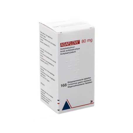 Asaflow 80 mg compr. gastro-résist. 168