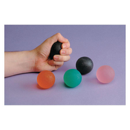 Balle exercice gel doigts-main extra mou rose