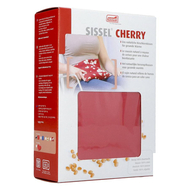 Sissel cherry kersenpitkussen 23x26cm rood