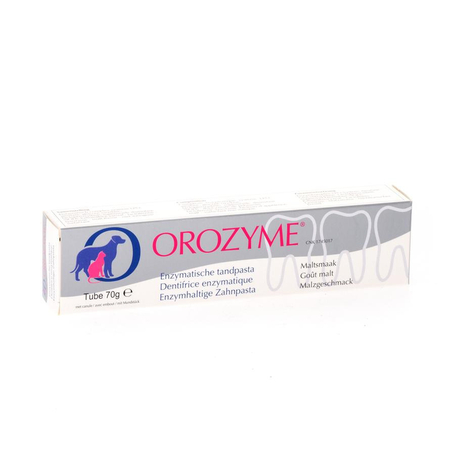 Orozyme canine dentif enzymatique chien tube 70g