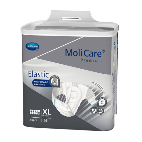 Molicare Premium elastic 10 drops XL 14pc