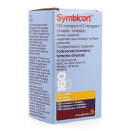 Symbicort 160mcg/4,5mcg aerosol doses 1x120