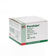 Porotape tape adhesif n/elast 3,8cmx10m 1 30084