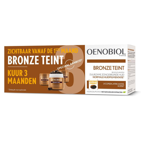 Oenobiol Bronze Teint zonder zon capsules 3x30st