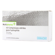 Multipharma kompres steriel 5,0cmx 5,0cm 40