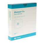 Biatain-ibu verband n/adh+ibuprof. 10x10,0 5 34110