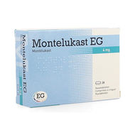 Montelukast eg comp a croquer 28 x 4 mg