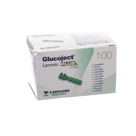 Menarini Glucoject Lancets Plus 33g 100st