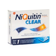 NiQuitin Clear patches 21 x 21mg