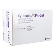 Xylocaine gel ser/spuit 10x10g 2%