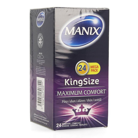 Manix king size condoms 24