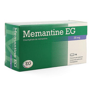 Memantine 20 mg eg comp pell 98 x 20mg