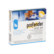 Profender spot-on solution chat pipet 2x0,70ml